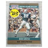 Bob Greise Football Card