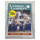 Tom Glavine Baseball Card