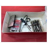 6 Pc Precision Screwdriver Set - Bits - Scissors
