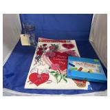 3 Pcs - Valenitne Clings - Boot Cup - Art Pastels