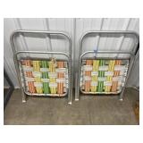 2 Pcs - Folding Lawn Chairs