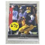 Kareem Hunt Baseball Card
