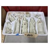 Ceramic Nativity Set