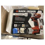 Black & Decker Drill 12V Battery & Charger