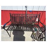 Metal Bench 50"L x 15"W