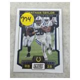 Johnathan Taylor Football Card
