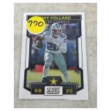 Tony Pollard Football Card