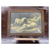Framed Wall Art - Sheep