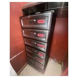 Stainless Steel Organizing Cabinet on Stand