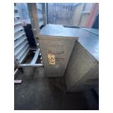 Galvanized Roll Around Bin 30"x18"x27"