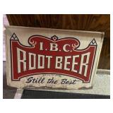 IBC Root Beer Metal Sign 40"x28"