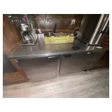 Beverage Air 2-Door Freezer on Wheels