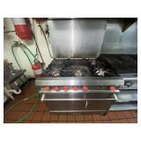 Vulcan 6- Burner Commercial Gas Stove