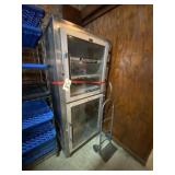 2-Section Proofer 32-1/2"L x 34"W x 74"H