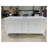 Tuscany Double Sink Vanity (No Sink/Top)
