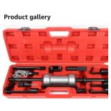 Automotive Dent Puller Kit, Black & Silver, Case I