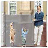 Retractable Safety Gate, Reinforced No Drill Pet G