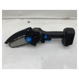Brookstone Mini Electric Chainsaw - Cordless, Blac