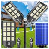Jadisi, 2 Pack Solar Lights, Flood Light Motion Se