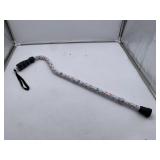 Adjustable Walking Cane with Butterfly Design, Adj