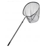 Fishing Net, Gray & Black, Handle Approx. 41", Ne