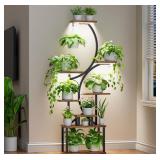 Plant Stand Indoor with Grow Lights - Approx 62x20