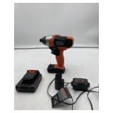 Black & Decker 20V Lithium Ion 1/4" Hex Impact Dr