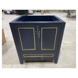 Tuscany Tirana Collection Vanity No Top Navy Blue