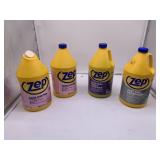 4 Ct. Zep 1 Gallon Jugs - Various Levels of Fullne