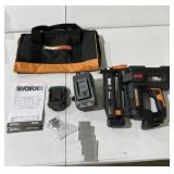 Worx Nitro 20v 16GA  Finish Nailer - Battery/Charg