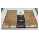 Kikcoin Bamboo Cutting Board, 100% Bamboo 23.5 x 1
