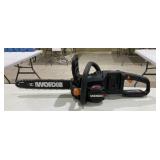 Worx 40v 14" Cordless Chainsaw- Battery/Charger,