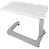 Vaunn Medical Deluxe Overbed Table, White Model# M