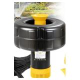 Yanaso Pond Aerator Fountain - Yellow/Black - 750W