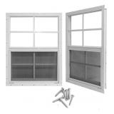 Yuzzy Shed Sliding Windows With Tempered Glass and