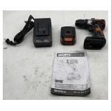 Worx Nitro 1/2" Driver/Drill Kit - Battery/Charge