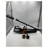 Worx 20V Cordless Pole Saw/Chain Saw  Battery & Ch