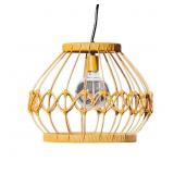 Peaktop Solar Powered Celling Pendant Light, Brown