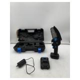 Brookstone Mini Electric Cordless Chainsaw 7pc Set