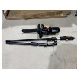 WORX 20V Pole Saw/Chain Saw, Includes Battery & Ch