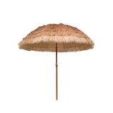 Thatched Tiki Patio Umbrella - 7.5 Ft, Tilting - N