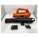 Black+Decker 20V Cordless Axial Blower, 320CFM, 2