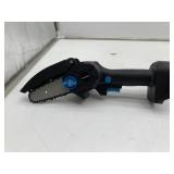 Brookstone Mini Electric Chainsaw - Cordless, Blac