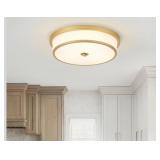 Miaomeio 16" Flush Mount Ceiling Light, 3 Light C