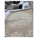 Camilson Hawaii Collection Rug, Size 6x9", Tan an