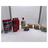 20 Ct Body Wash & Bar Soap Lot, Includes 1-Old Spi