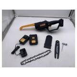 Yardworks 20V Cordless 6" Mini Saw - Battery & Ch