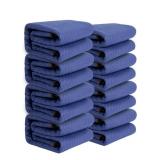 8 Pack Gsmetmy Moving Blankets, 80" x 72", Blue