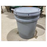 5 Gallon Unbranded Gray Bucket Laundry Detergent