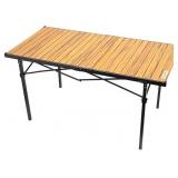 Fold-Out Camping Table, Frame & Top, Approx 45"L